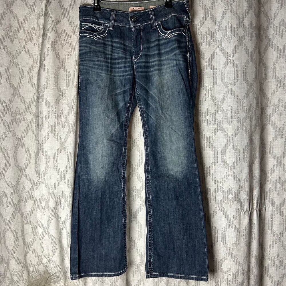 Ariat Women's Blue and Navy Jeans